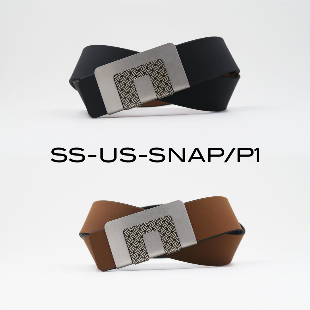 MIN BELT - SILVER BUCKLE, USUAL STRAP